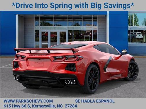 Torch Red 2026 Chevrolet Corvette Stingray w/2LT