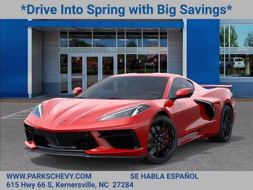 Torch Red 2026 Chevrolet Corvette Stingray w/2LT