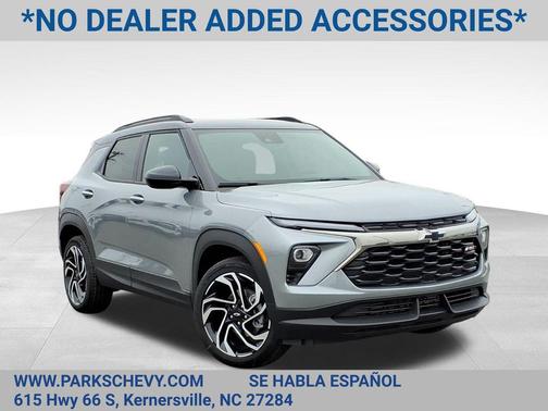 Sterling Gray Metallic 2026 Chevrolet Trailblazer RS