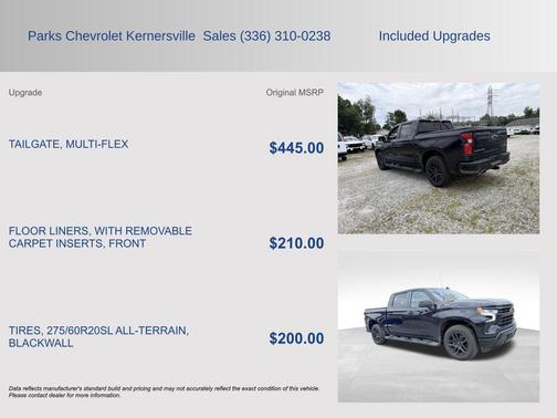 Black 2024 Chevrolet Silverado 1500 RST