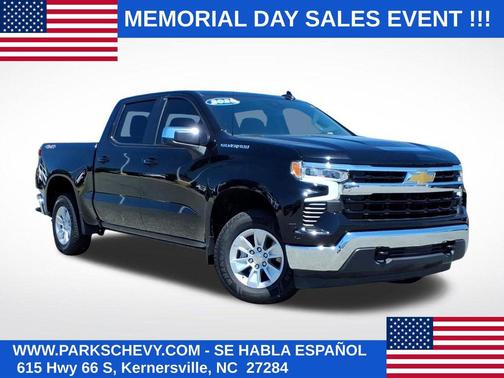 Black 2025 Chevrolet Silverado 1500 LT