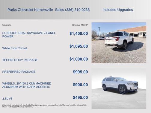 2022 GMC Acadia AWD SLT