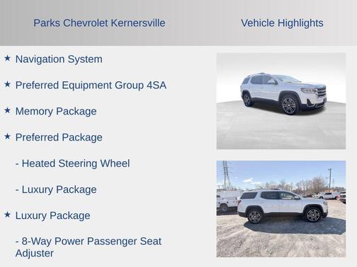 2022 GMC Acadia AWD SLT