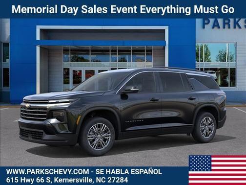 Mosaic Black Metallic 2026 Chevrolet Traverse LT