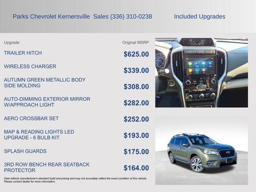 2022 Subaru Ascent Limited 7-Passenger