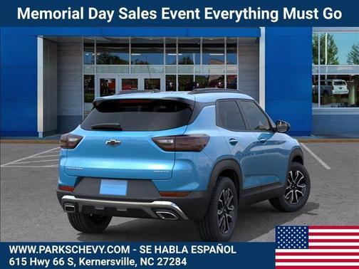 Marina Blue Metallic 2026 Chevrolet Trailblazer ACTIV
