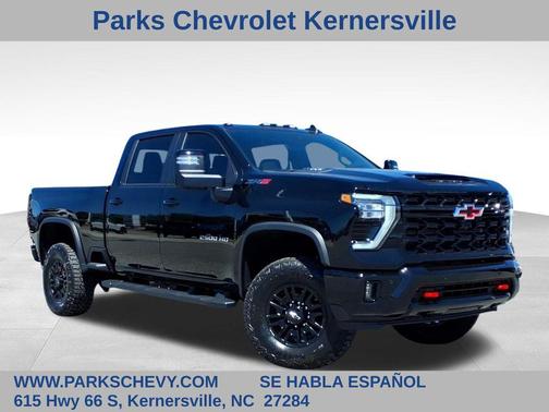 Black 2026 Chevrolet Silverado 2500 Crew Cab, Standard Bed, XR2, 4WD