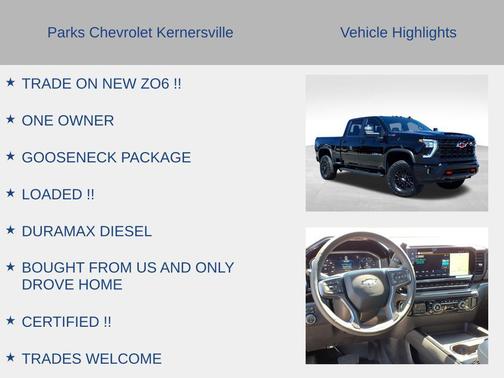 Black 2026 Chevrolet Silverado 2500 Crew Cab, Standard Bed, XR2, 4WD