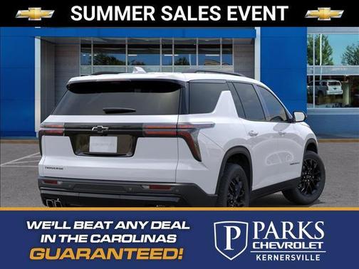Summit White 2026 Chevrolet Traverse LT