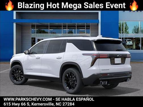 Summit White 2026 Chevrolet Traverse LT