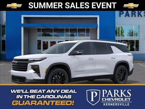 Summit White 2026 Chevrolet Traverse LT