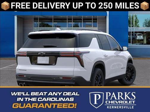 Summit White 2026 Chevrolet Traverse LT