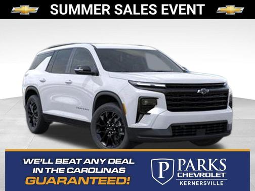 Summit White 2026 Chevrolet Traverse LT