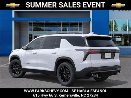Summit White 2026 Chevrolet Traverse LT