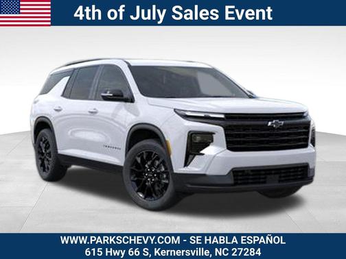 Summit White 2026 Chevrolet Traverse LT