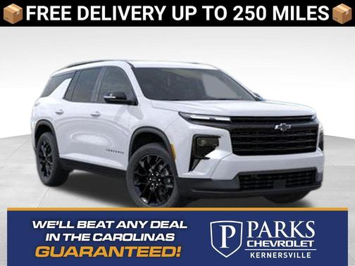 Summit White 2026 Chevrolet Traverse LT