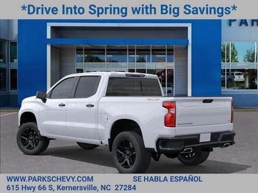 Summit White 2026 Chevrolet Silverado 1500 LT Trail Boss