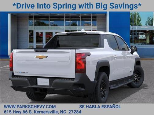 Summit White 2026 Chevrolet Silverado EV Work Truck