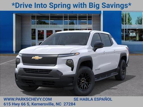 Summit White 2026 Chevrolet Silverado EV Work Truck