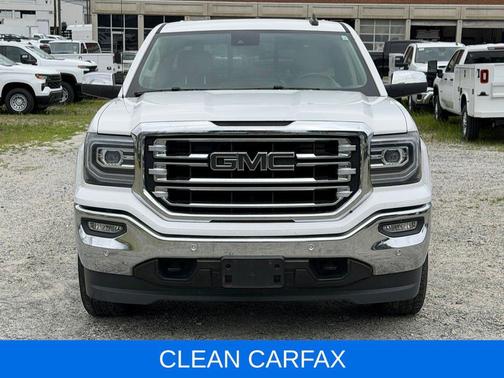 Summit White 2018 GMC Sierra 1500 SLT