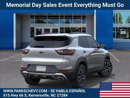 Sterling Gray Metallic 2026 Chevrolet Trailblazer ACTIV