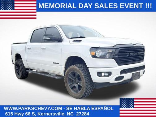 Bright White Clearcoat 2021 RAM 1500 Big Horn/Lone Star