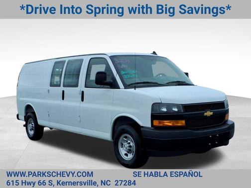 Summit White 2026 Chevrolet Express 2500 Work Van