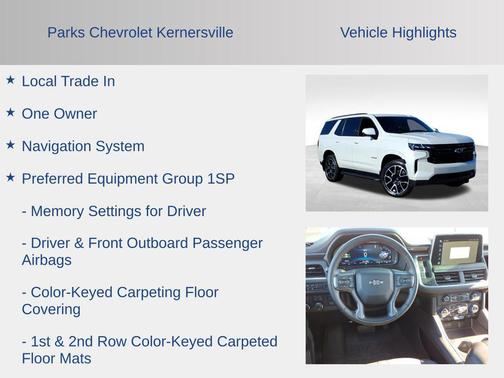2023 Chevrolet Tahoe 4WD RST