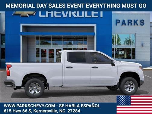 Summit White 2026 Chevrolet Silverado 1500 WT