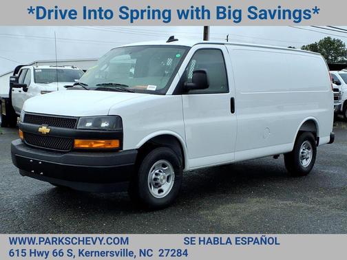 Summit White 2026 Chevrolet Express 2500 Work Van