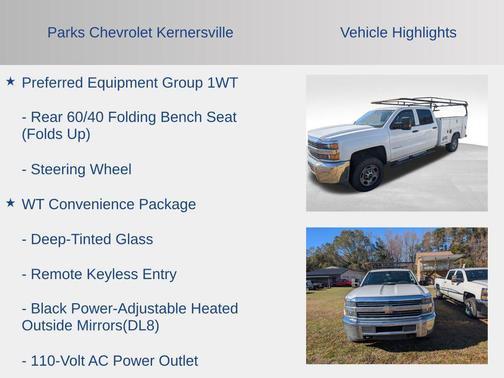 2017 Chevrolet Silverado 2500 WT