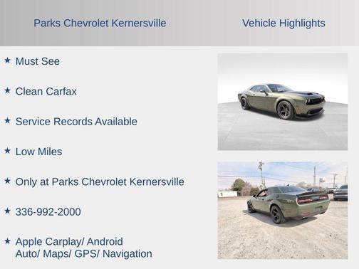 2021 Dodge Challenger SRT Super Stock