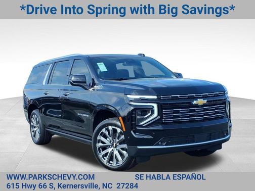 Black 2026 Chevrolet Suburban High Country, 4WD