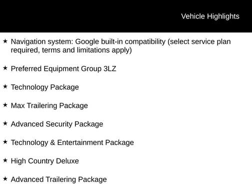Sterling Gray Metallic 2026 Chevrolet Tahoe 4WD High Country