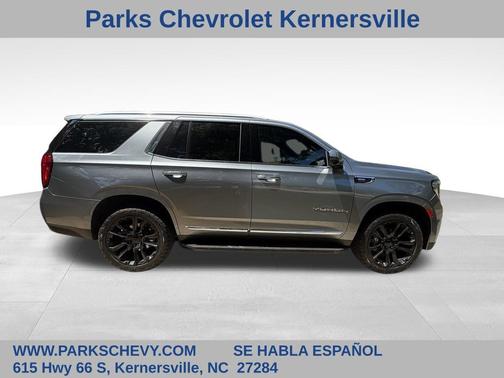 Satin Steel Metallic 2021 GMC Yukon SLT