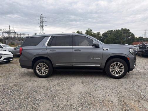 Satin Steel Metallic 2021 GMC Yukon SLT
