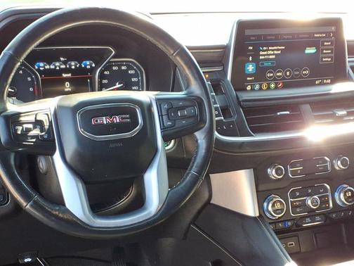 Satin Steel Metallic 2021 GMC Yukon SLT
