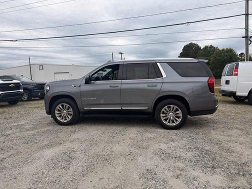 Satin Steel Metallic 2021 GMC Yukon SLT