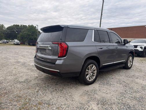 Satin Steel Metallic 2021 GMC Yukon SLT
