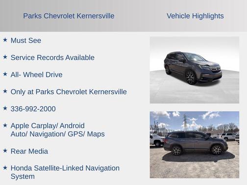 2021 Honda Pilot AWD Elite