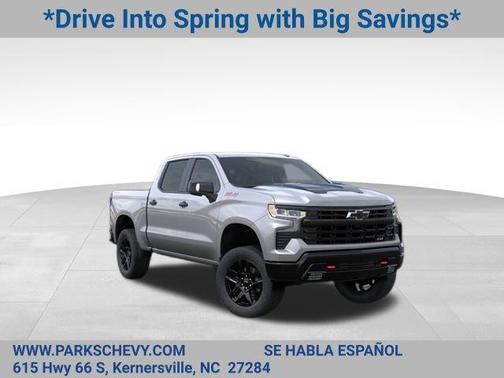 Sterling Gray Metallic 2026 Chevrolet Silverado 1500 LT Trail Boss