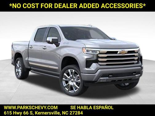 Sterling Gray Metallic 2026 Chevrolet Silverado 1500 High Country Truck