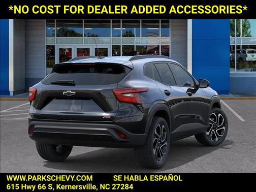 Mosaic Black Metallic 2026 Chevrolet Trax FWD 2RS