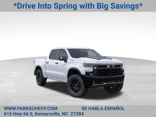 Summit White 2026 Chevrolet Silverado 1500 ZR2