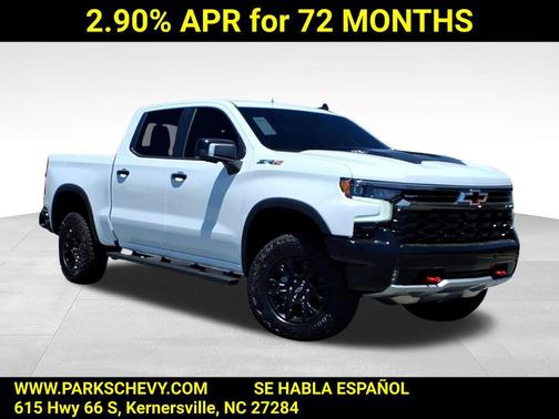 Summit White 2026 Chevrolet Silverado 1500 ZR2