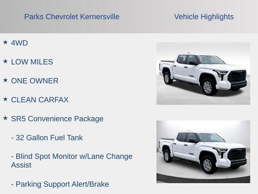 Ice Cap 2024 Toyota Tundra SR5