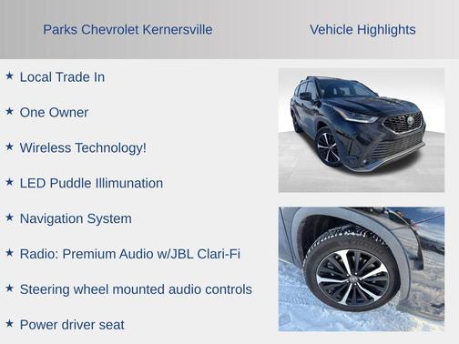 2022 Toyota Highlander XSE