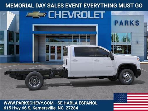 Summit White 2026 Chevrolet Silverado 3500 WT