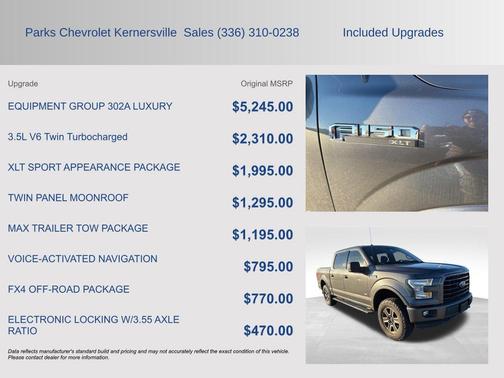 2016 Ford F-150 XLT