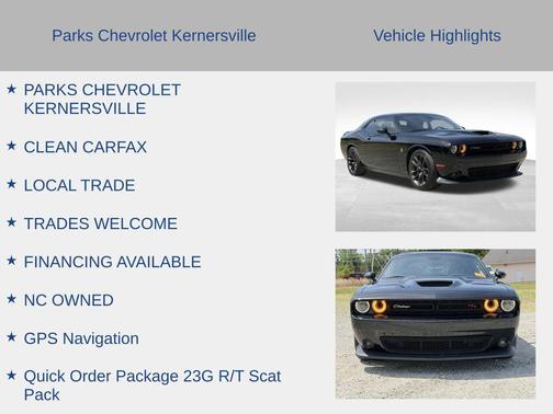 Pitch Black Clearcoat 2021 Dodge Challenger R/T Scat Pack
